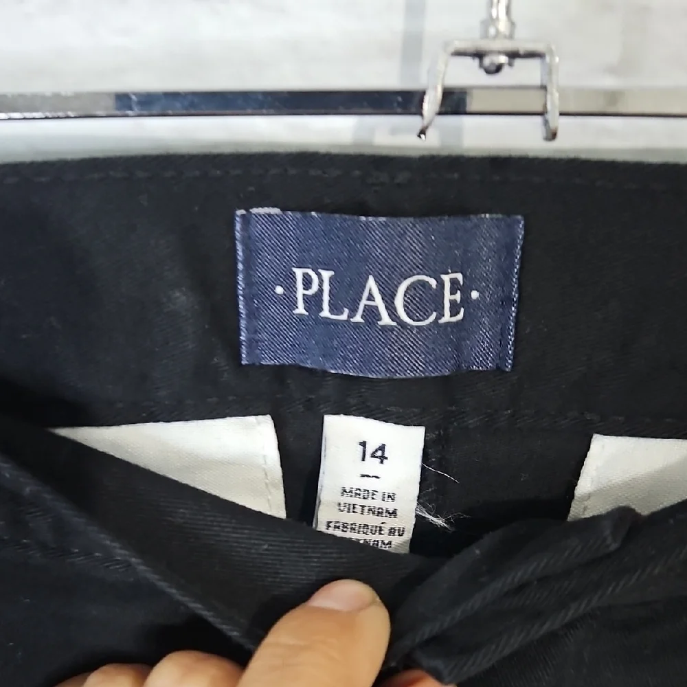 The Children's Place Black Formal Kids Pants